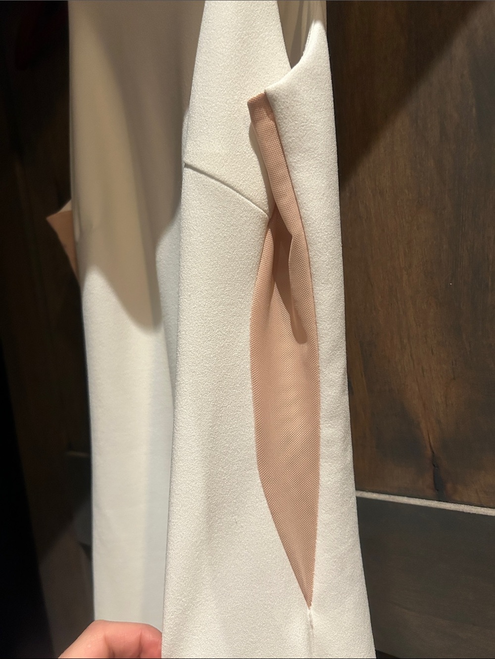 Lulu's Ivory High-Neck Maxi Dress - Picture 5 of 7